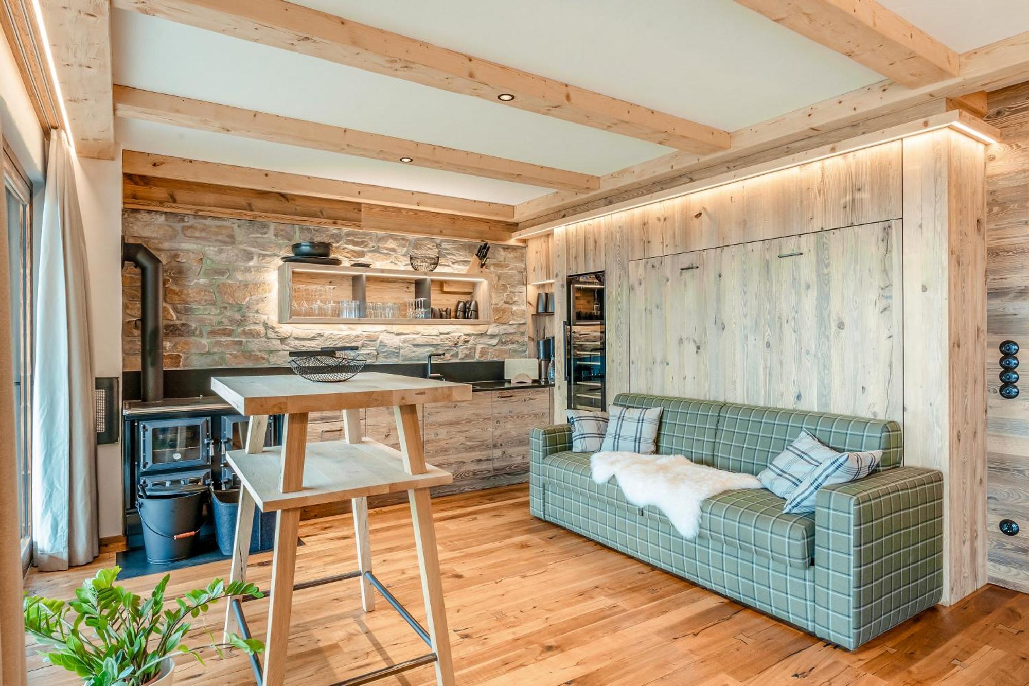 Brandlalm Chalets Gundisch Ruang foto